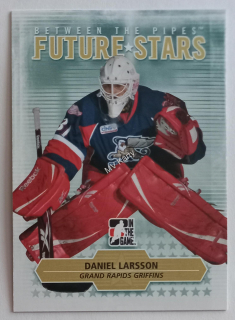 2009-10 In the Game Between the Pipes - [Base] #9  Future Stars - Daniel Larsson