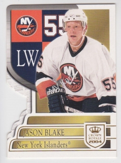 2003-04 Pacific Crown Royale #64 - Jason Blake