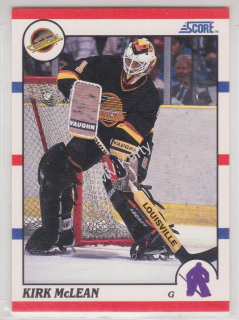 1990-91 Score - [Base] #93 - Kirk McLean
