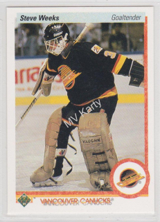 1990-91 Upper Deck - [Base] #107 - Steve Weeks