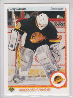 1990-91 Upper Deck - [Base] #434 - Troy Gamble