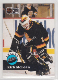 1991-92 Pro Set - [Base] #603 - Kirk McLean