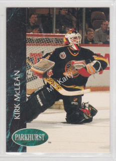 1992-93 Parkhurst - [Base] #192 - Kirk McLean