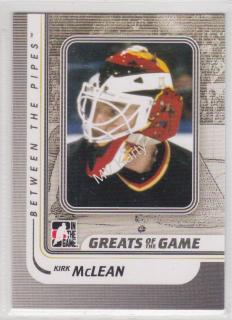 2010-11 In the Game Between the Pipes - [Base] #170 - Kirk McLean