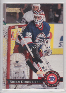 1995-96 Donruss - [Base] #185 - Nikolai Khabibulin