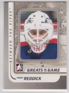 2010-11 In the Game Between the Pipes - [Base] #177 - Pokey Reddick