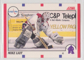1990-91 Score - [Base] #68 - Mike Liut