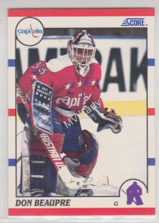 1990-91 Score - [Base] #215 - Don Beaupre