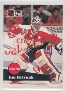 1991-92 Pro Set - [Base] #509 - Jim Hrivnak