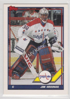 1991-92 Topps - [Base] #487 - Jim Hrivnak