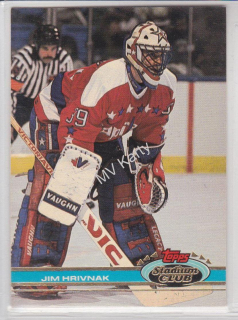 1991-92 Topps Stadium Club - [Base] #264 - Jim Hrivnak