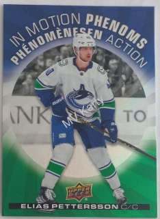 2023-24 Upper Deck Tim Hortons Collector's Series - In Motion Phenoms #MP-16 Elias Pettersson