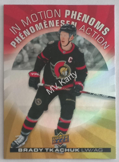 2023-24 Upper Deck Tim Hortons Collector's Series - In Motion Phenoms #MP-12 Brady Tkachuk