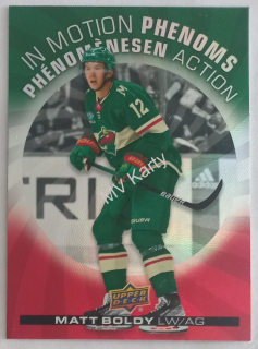 2023-24 Upper Deck Tim Hortons Collector's Series - In Motion Phenoms #MP-5 Matt Boldy