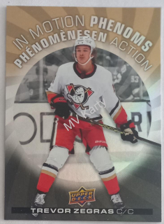 2023-24 Upper Deck Tim Hortons Collector's Series - In Motion Phenoms #MP-14 Trevor Zegras