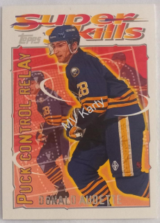 1995-96 Topps Super Skills - [Base] - Platinum #3 Donald Audette