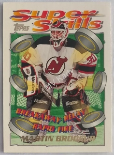 1995-96 Topps Super Skills - [Base] #80 Martin Brodeur