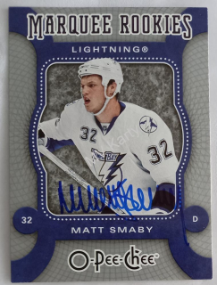 2008-09 O-Pee-Chee - Autographed Buybacks #594 Matt Smaby