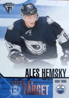 2002-03 Pacific Private Stock Titanium - Right on Target set (20 karet)