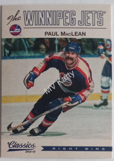 2012-13 Panini Classics Signatures - [Base] #44 Paul MacLean