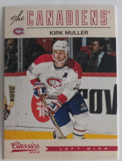2012-13 Panini Classics Signatures - [Base] #65 Kirk Muller