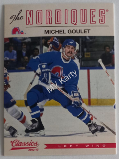2012-13 Panini Classics Signatures - [Base] #86 Michel Goulet