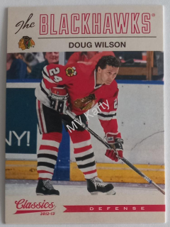 2012-13 Panini Classics Signatures - [Base] #93 Doug Wilson