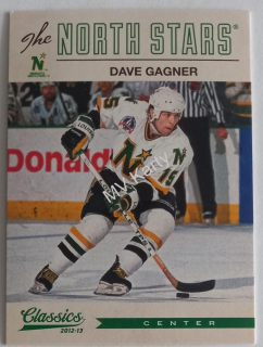 2012-13 Panini Classics Signatures - [Base] #147 Dave Gagner