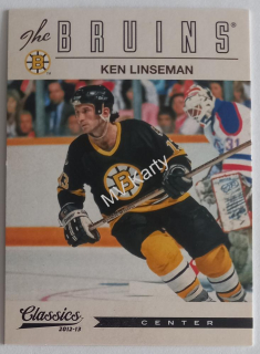 2012-13 Panini Classics Signatures - [Base] #162 Ken Linseman
