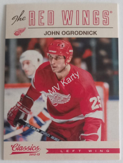 2012-13 Panini Classics Signatures - [Base] #165 John Ogrodnick