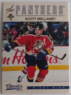 2012-13 Panini Classics Signatures - [Base] #198 Scott Mellanby