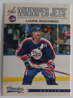 2012-13 Panini Classics Signatures - [Base] #200 Laurie Boschman
