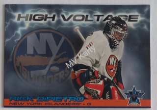2000-01 Pacific Vanguard - High Voltage #21 Rick DiPietro