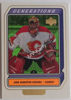 1999-00 Upper Deck Retro - Generations #G10C Jean-Sebastien Giguere