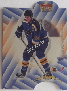 1998-99 Bowman's Best - Mirror Image Fusion #F18 Chris Pronger, Tom Poti