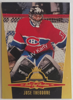 1996-97 Leaf - Gold Leaf Rookies #3 Jose Theodore