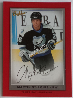 2006-07 Upper Deck Bee Hive - [Base] - Red Facsimile Signatures #11 Martin St. Louis