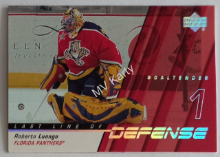2002-03 Upper Deck - Last Line of Defense #LL6 Roberto Luongo