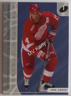2000-01 In the Game Be A Player Signature Series - Redemption He Shoots-He Scores Points #_BRSH.1 Brendan Shanahan (1 Point)