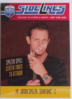 2009-10 Upper Deck Be a Player - Sidelines #S19 Jason Spezza