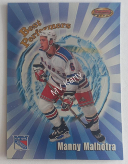 1998-99 Bowman's Best - Best Performers #BP6 Manny Malhotra