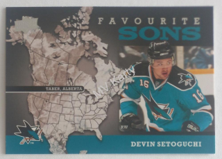 2008-09 Upper Deck - Favourite Sons #FS7 Devin Setoguchi