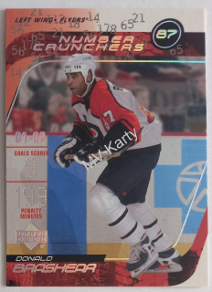 2002-03 Upper Deck - Number Crunchers #NC9 Donald Brashear