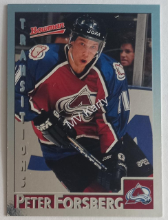 1995-96 Bowman - [Base] - Foil #85 Peter Forsberg