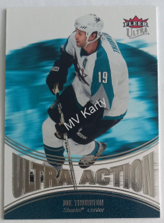 2007-08 Fleer Ultra - Ultra Action #UA2 Joe Thornton