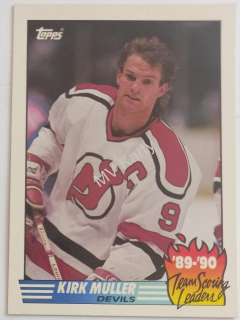1990-91 Topps - Team Scoring Leaders #7 Kirk Muller