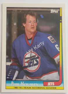 1991-92 Topps - Team Scoring Leaders #11 Phil Housley