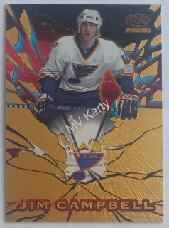 1997-98 Pacific Invincible - Featured Performers #30 Jim Campbell
