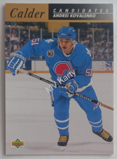 1992-93 Upper Deck - Calder Candidates #CC17  Andrei Kovalenko