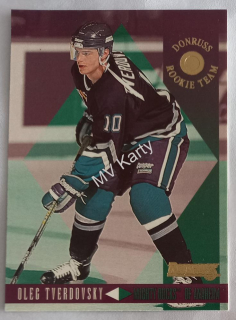 1995-96 Donruss - Rookie Team #6 Oleg Tverdovsky
